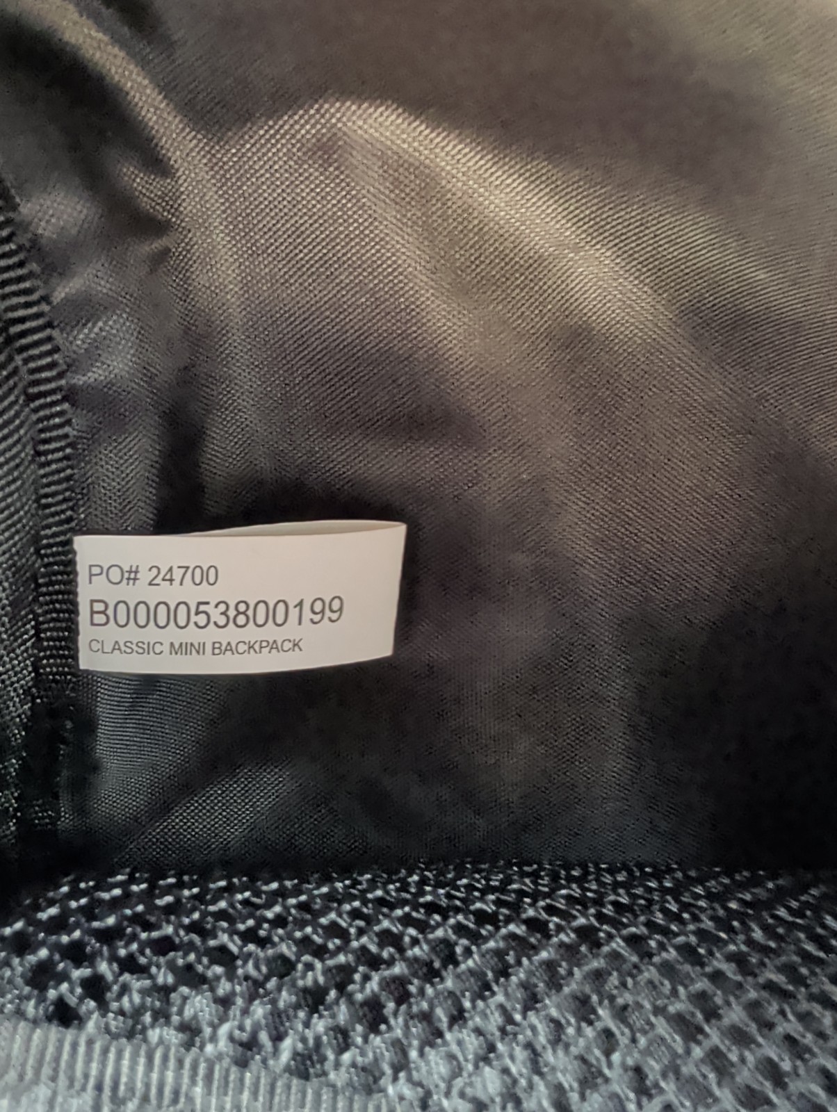 Carhartt Classic Mini Backpack – Black – New Without Tags 11 x 10 Inches