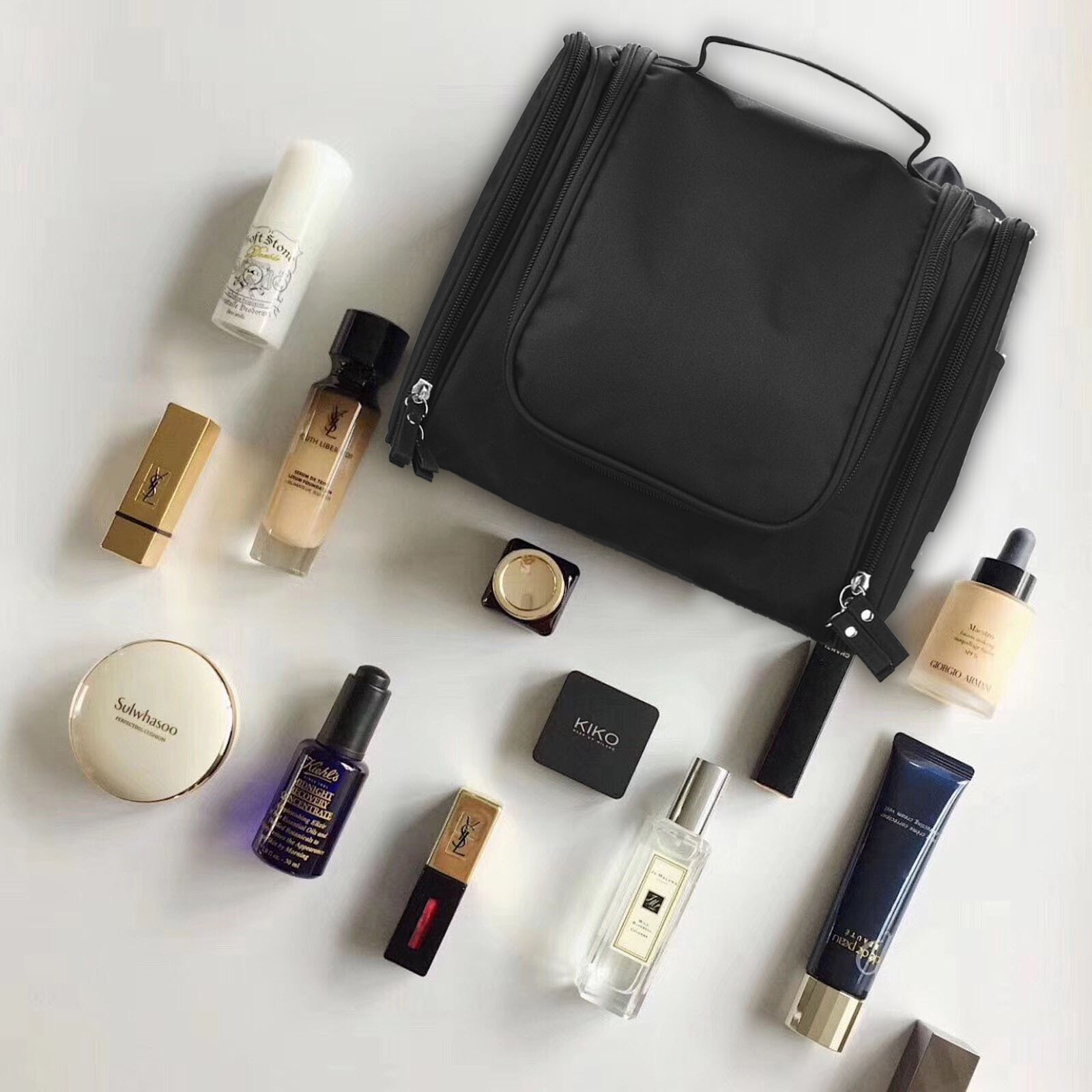 Waterproof Large Capacity Organizer Travel Makeup Shaving Wash Bag for Men Women