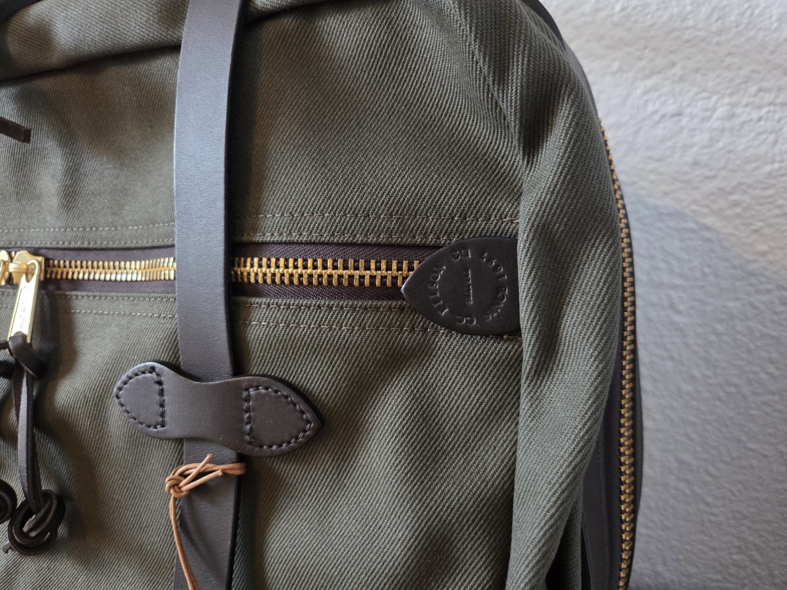 Filson Small Rugged Twill Pullman Suitcase | NWT | Otter Green | Made in USA