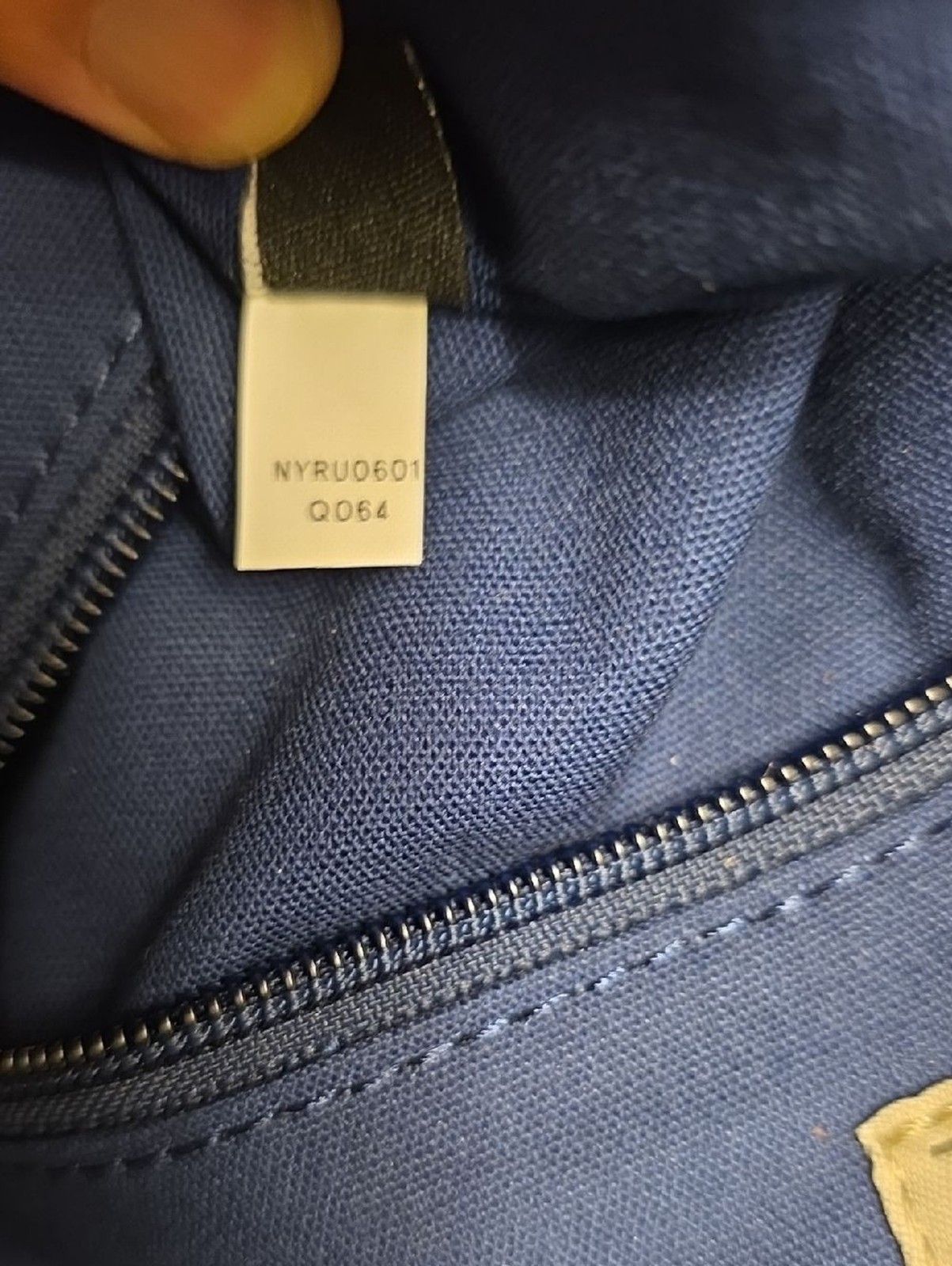 Jack Spade Plaid Fabric Open Tote Bag