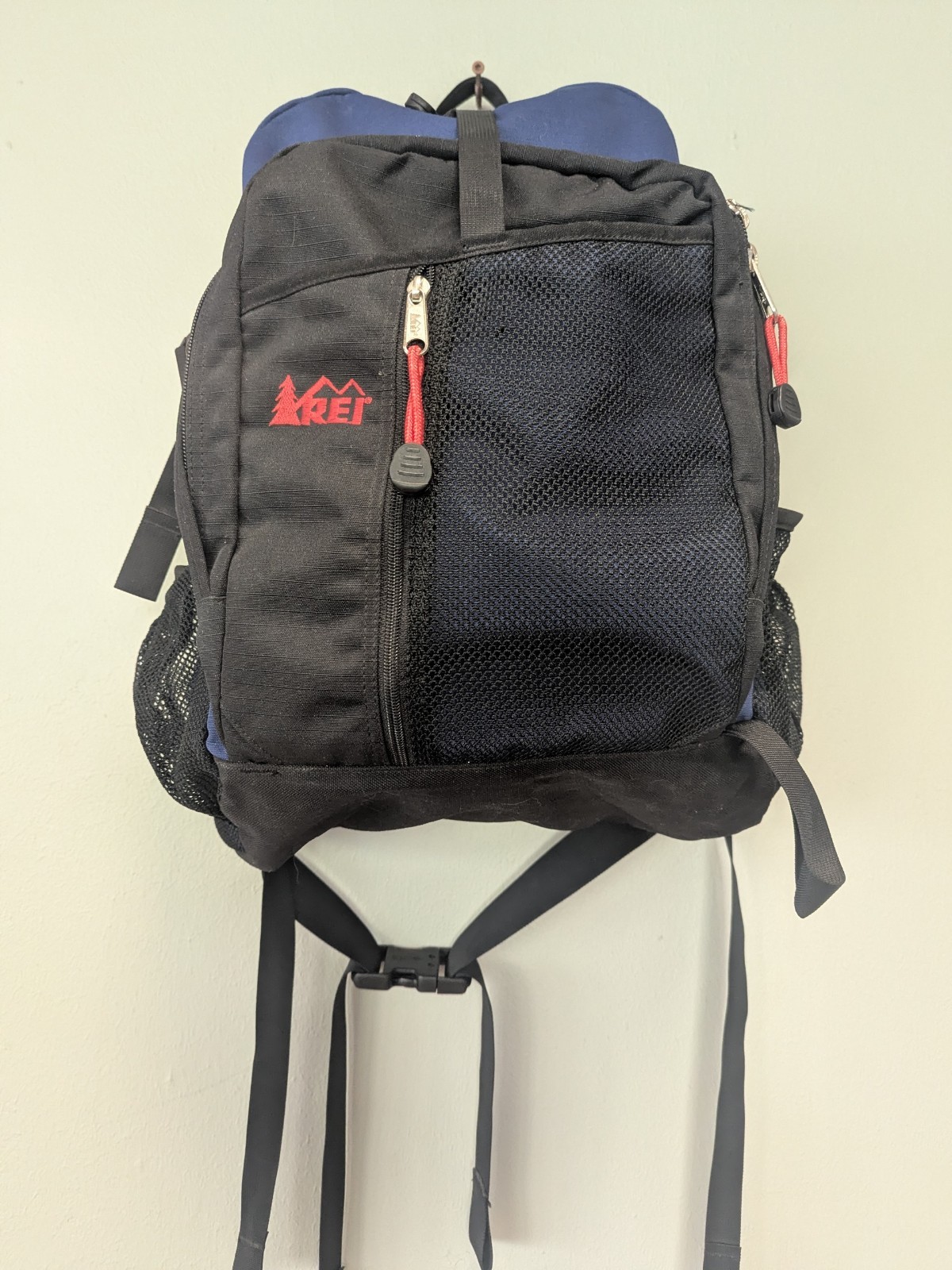 Vintage REI Y2K Backpack Made in Costa Rica Daypack Hiking Travel Outdoor