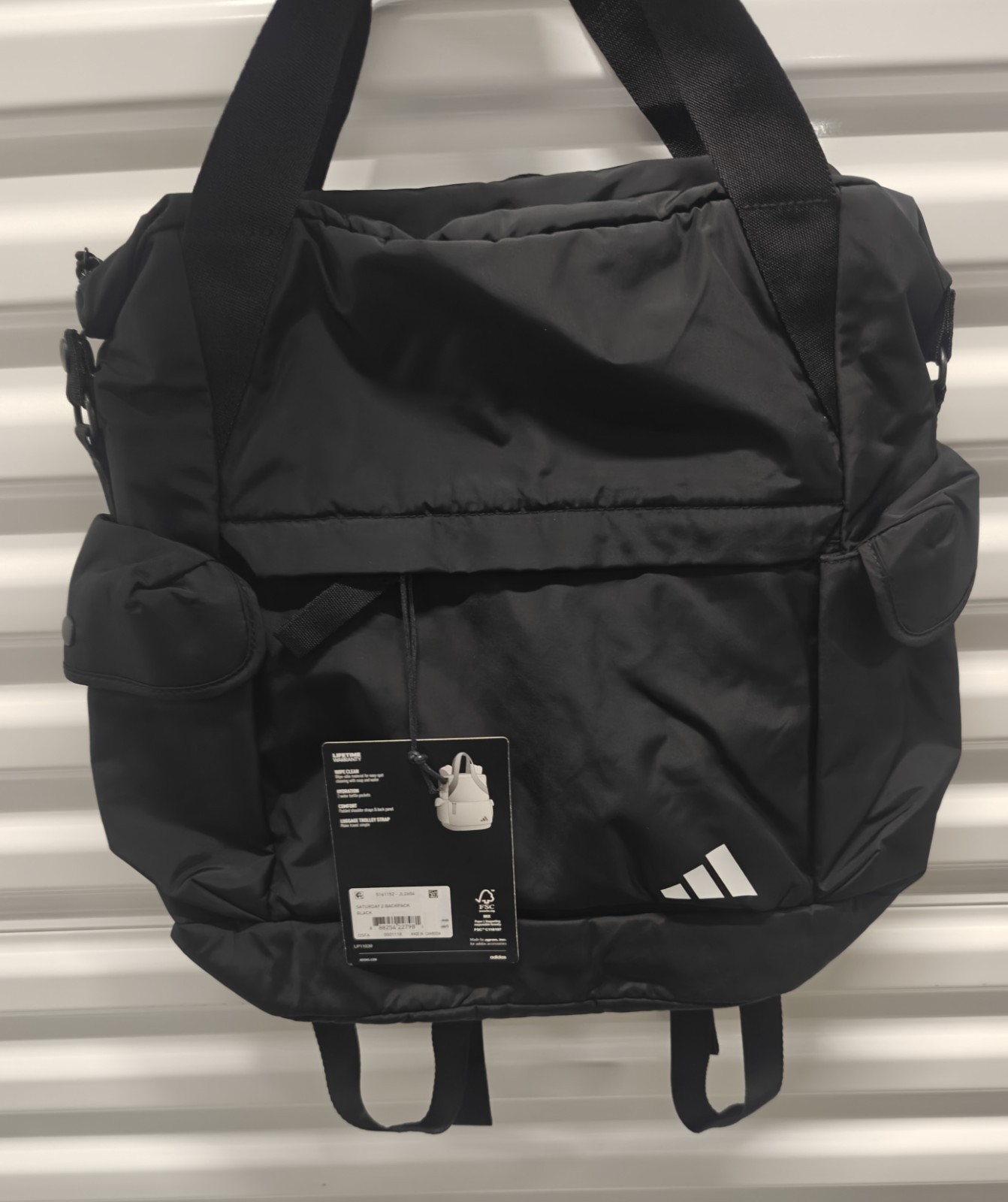 Adidas Suterday 2 Backpack Black Or Blue