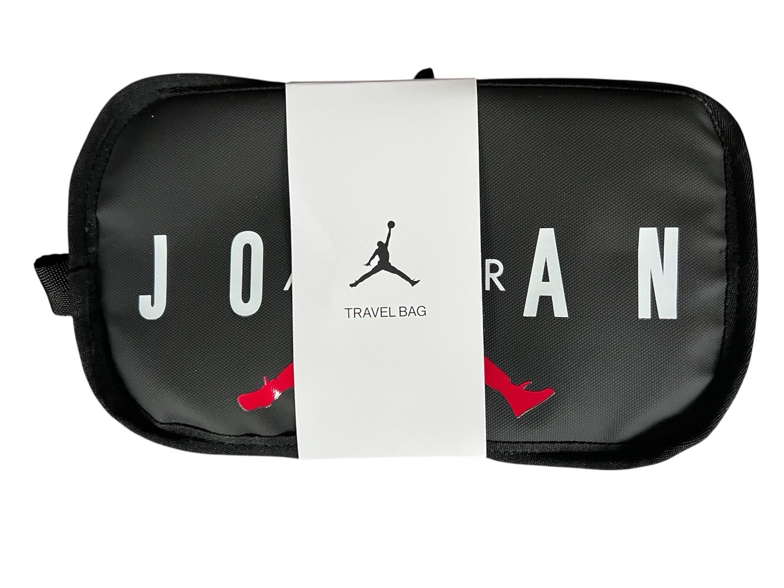 Nike Air Jordan Jumpman Black Red Dopp Kit Toiletry Travel Bag Men’s – New