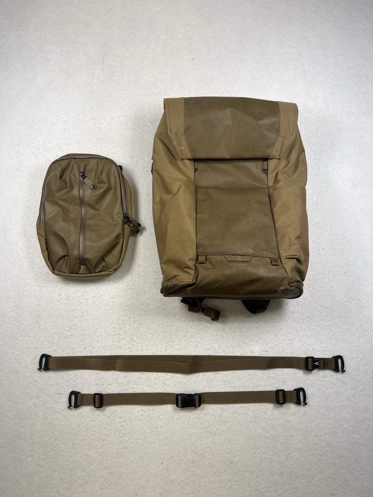 $329 Boundary Supply Errant Backpack And Aux Compartment Brown Coyote