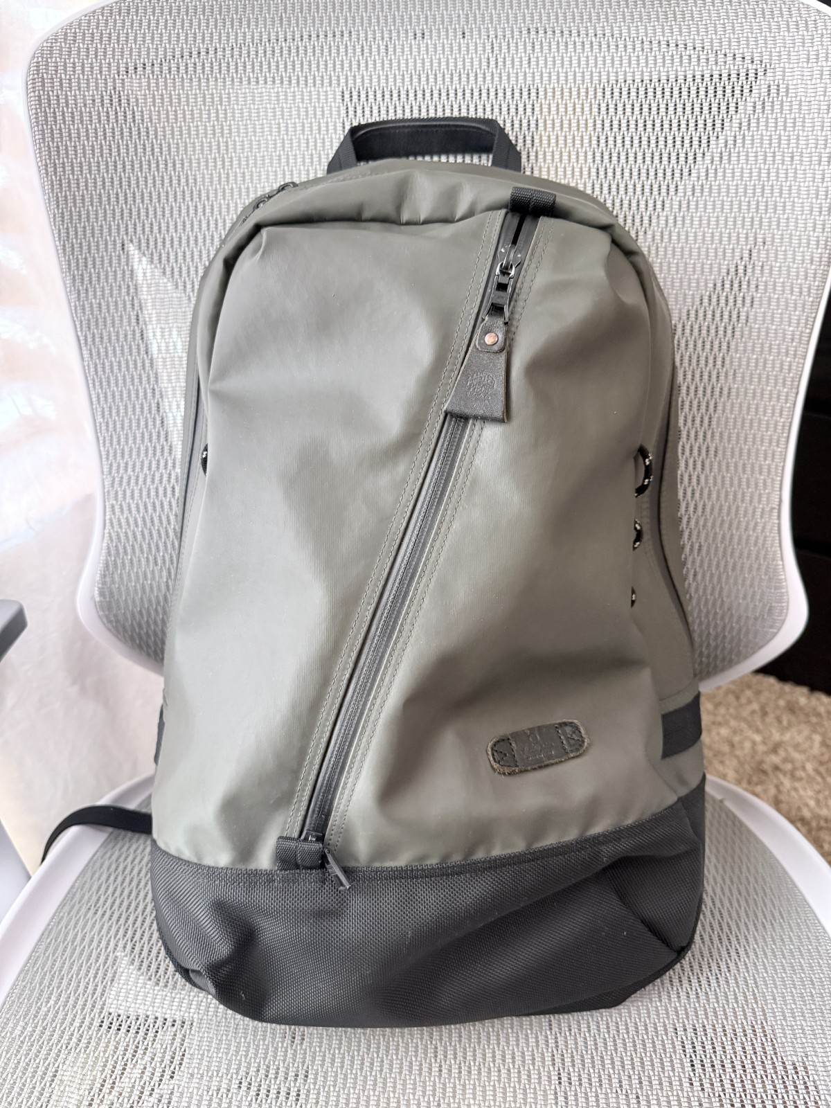 MASTER-PIECE Japan ‘Slick’ Backpack – CORDURA® Nylon & Leather