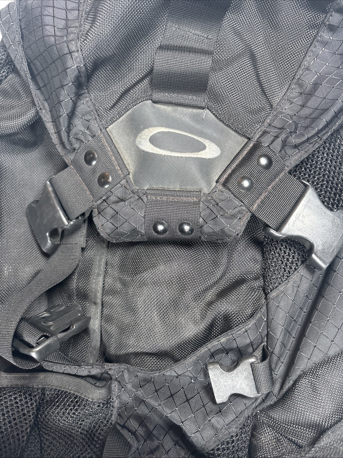 Oakley Software Black Icon Backpack Rucksack Tactical Tech Vintage Y2K Rare