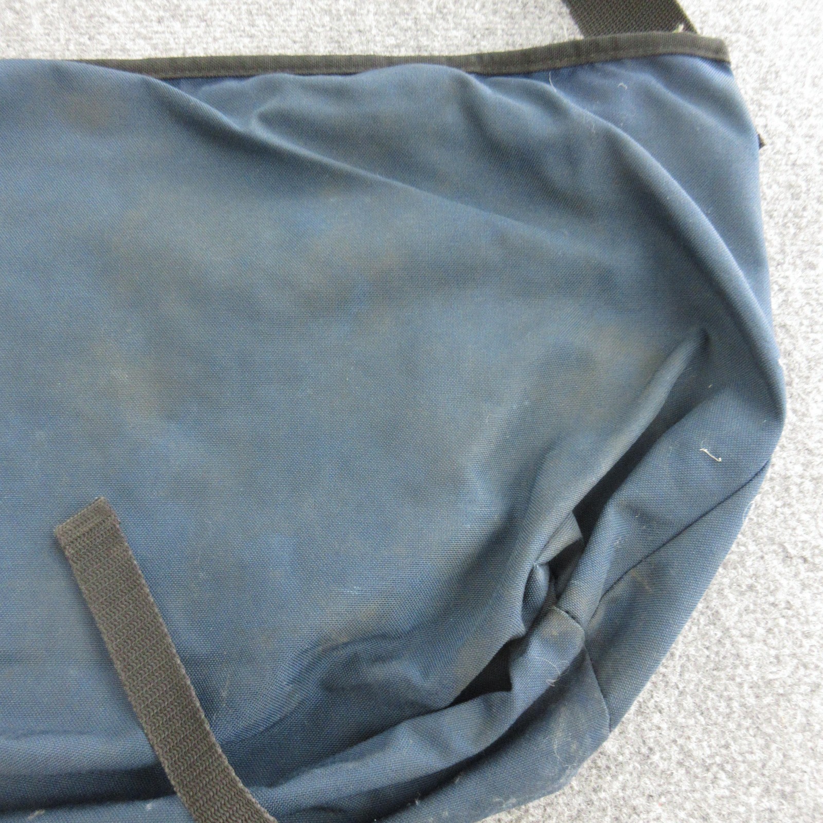 Vintage Manhattan Portage Messenger Bag Mens Large Blue Canvas Made USA Shoulder