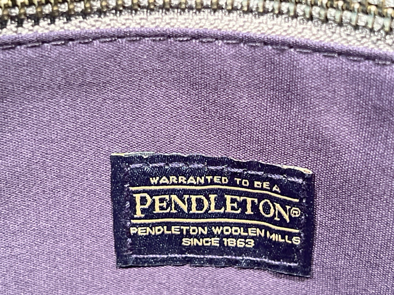 RARE Pendleton National Park Collection Patched Green Canvas Backpack NWT NOS