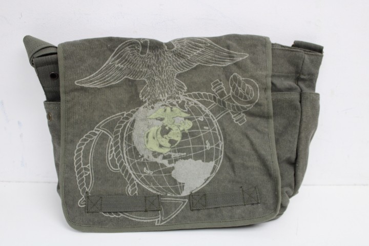 Army Air Forces Bag Olive Green Canvas
