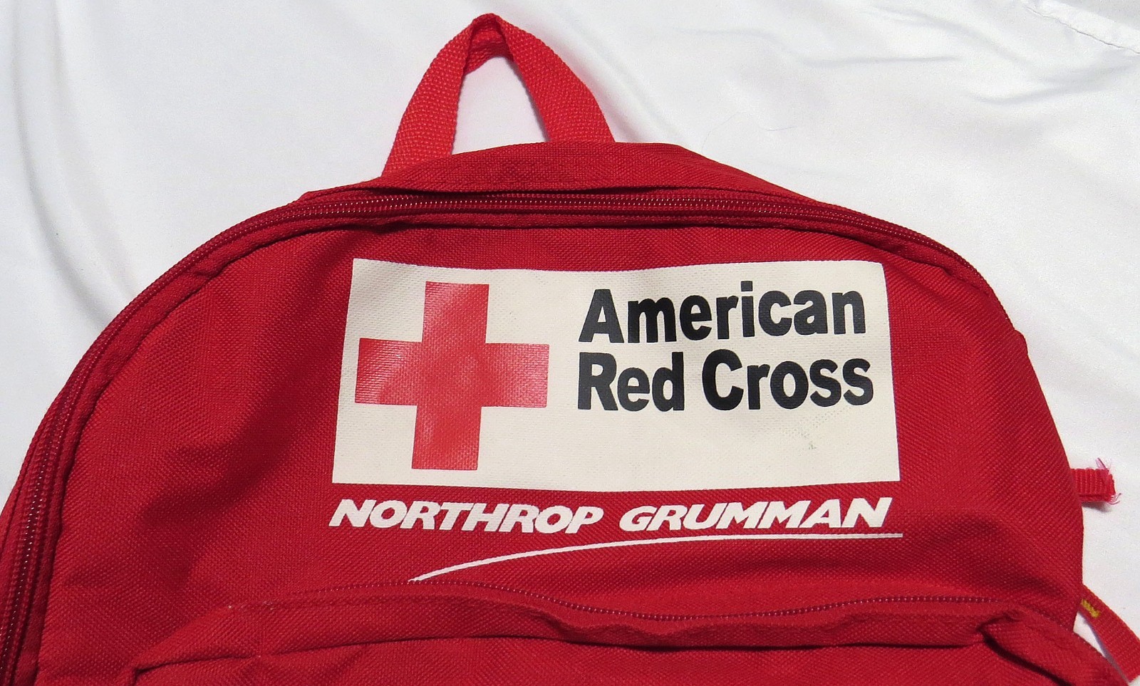 Northrop Grumman AMERICAN RED CROSS Backpack Adult Zip Adjust Strap