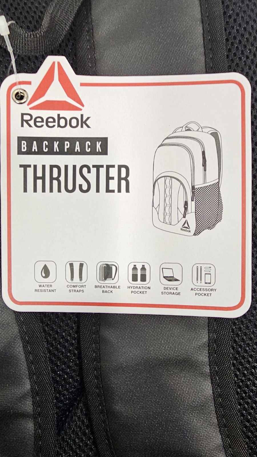 Reebok Thruster collegiate Navy backpack 30L
