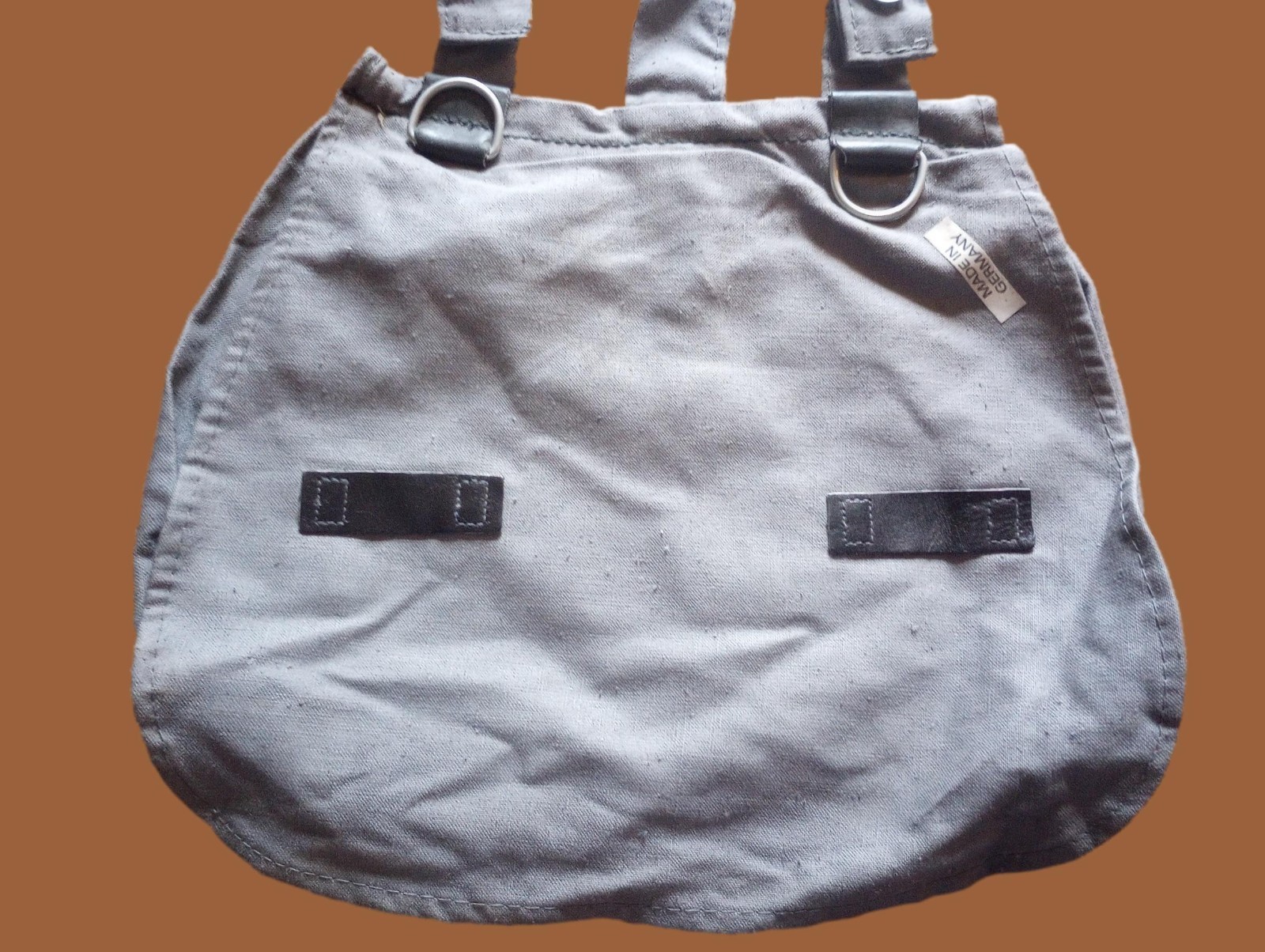 GERMAN MILITARY BREAD BAG SATCHEL HAVERSACK SHOULDER BAG GENUINE