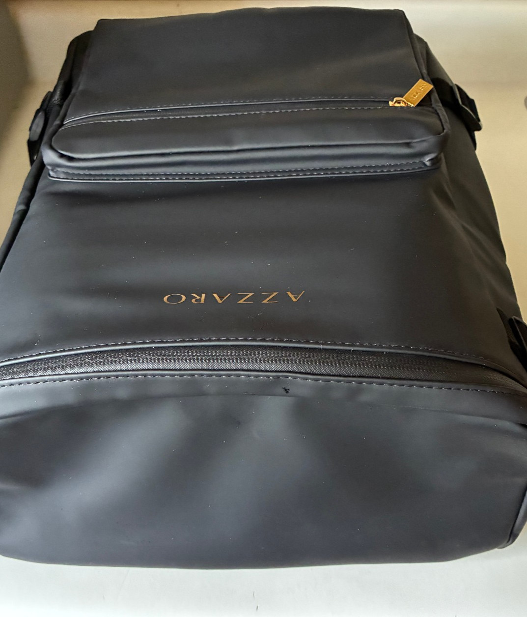 Azzaro Generic Backpack 25 Faux Leather Black