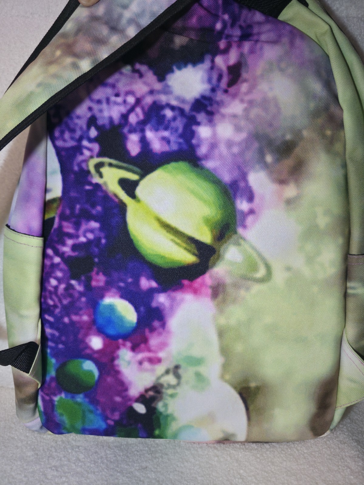 PopArt Einstein Smoking Galaxy Cosmos Backpack Smell Proof No Brand Lightweight