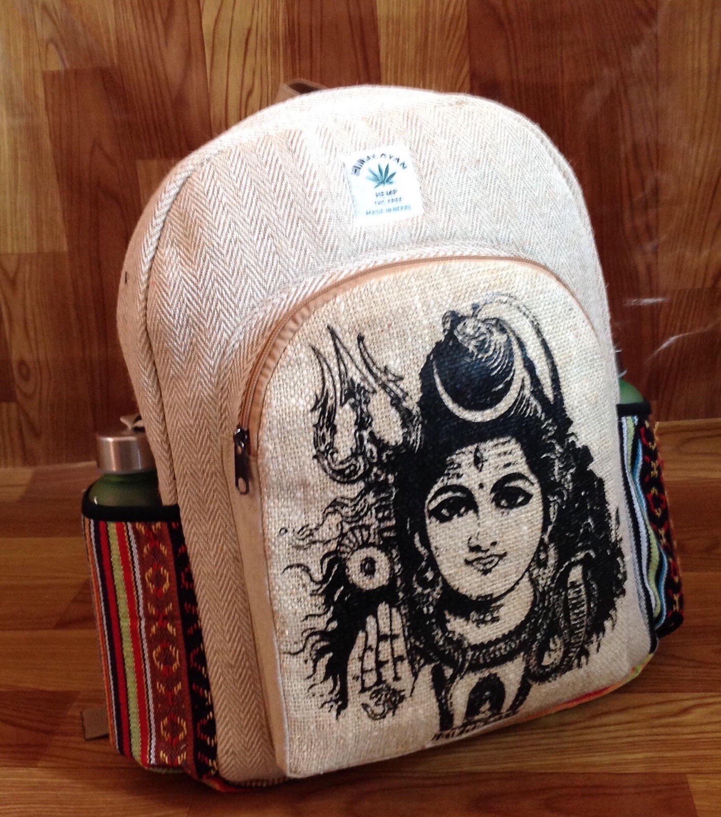 Eco Friendly Large Hemp Backpack