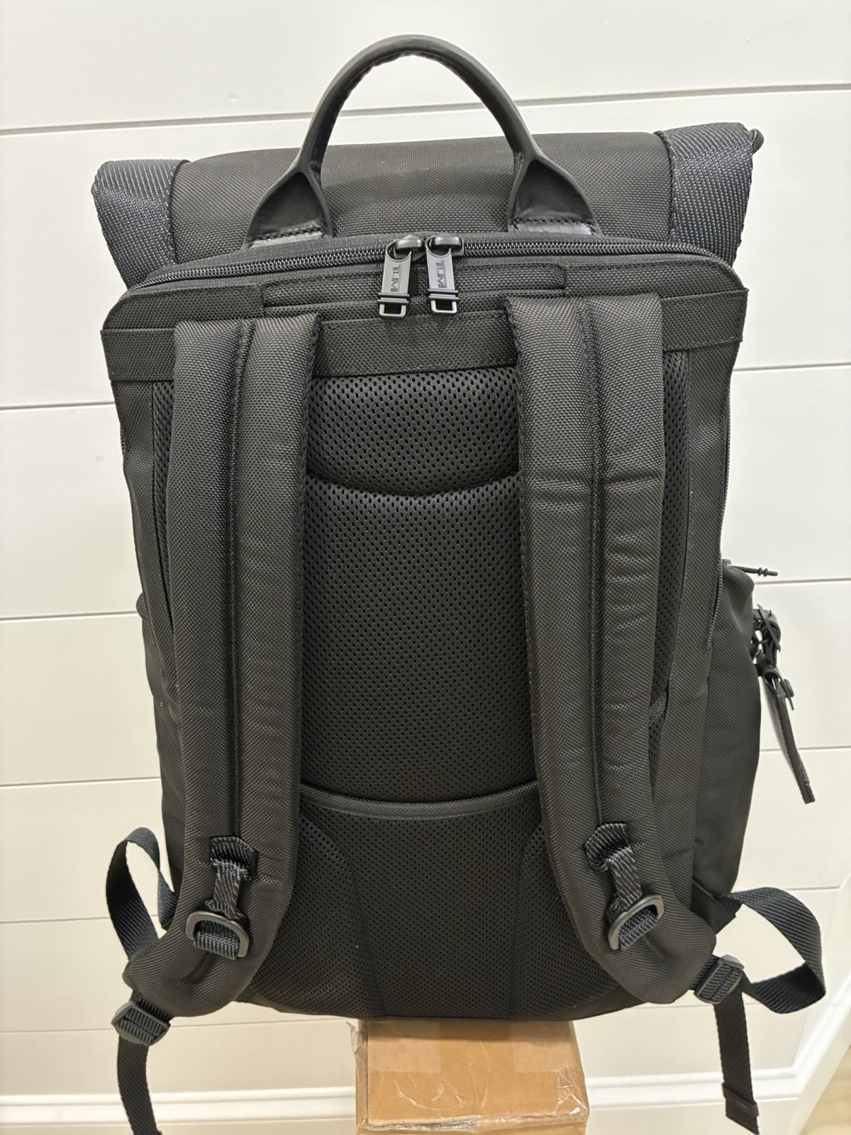 🎒 NEW TUMI Alpha Bravo Lark Backpack 232651D Black Ballistic Nylon Travel