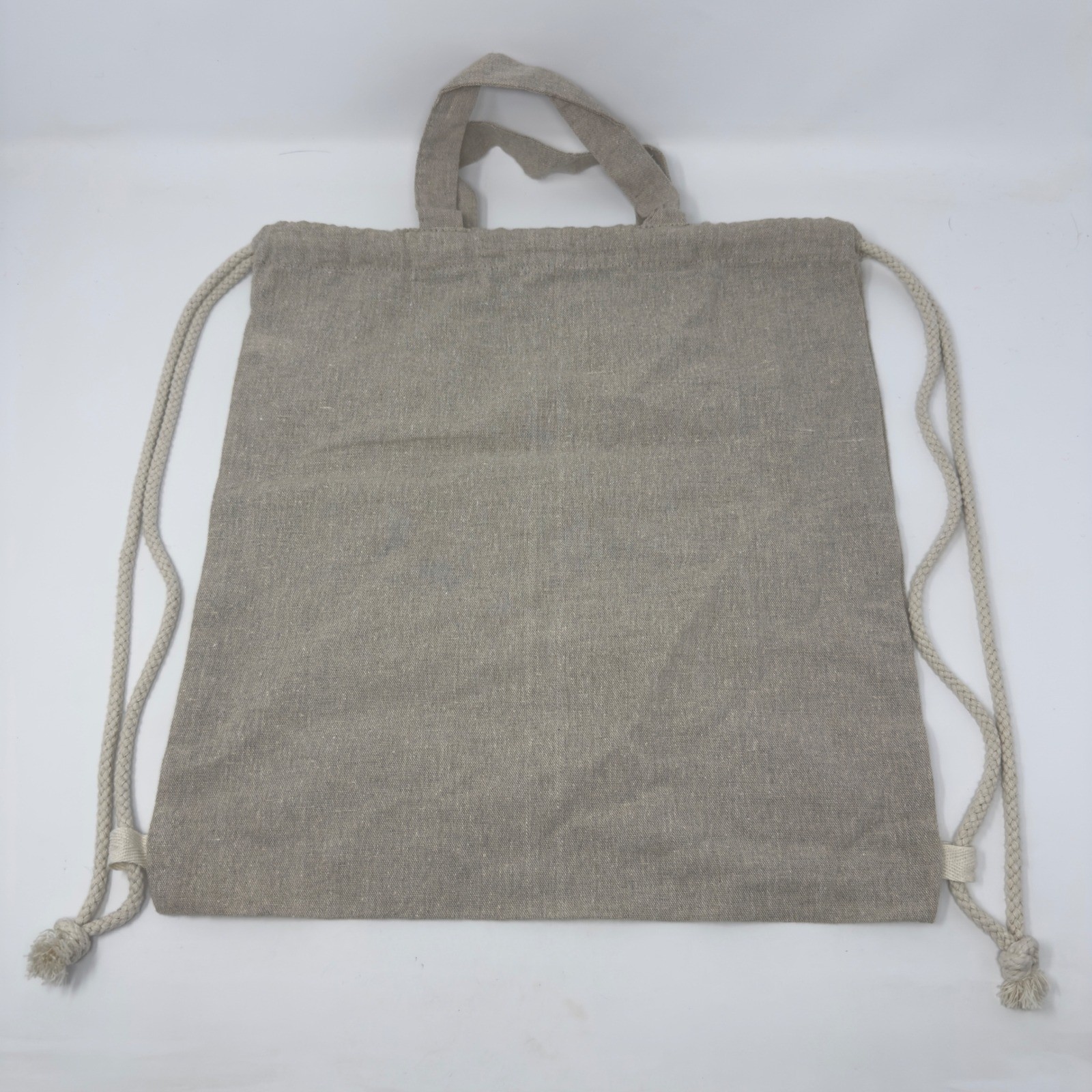 Nike Biketown Lyft Drawstring Backpack Tote Bag Oatmeal Linen SM-5894NT