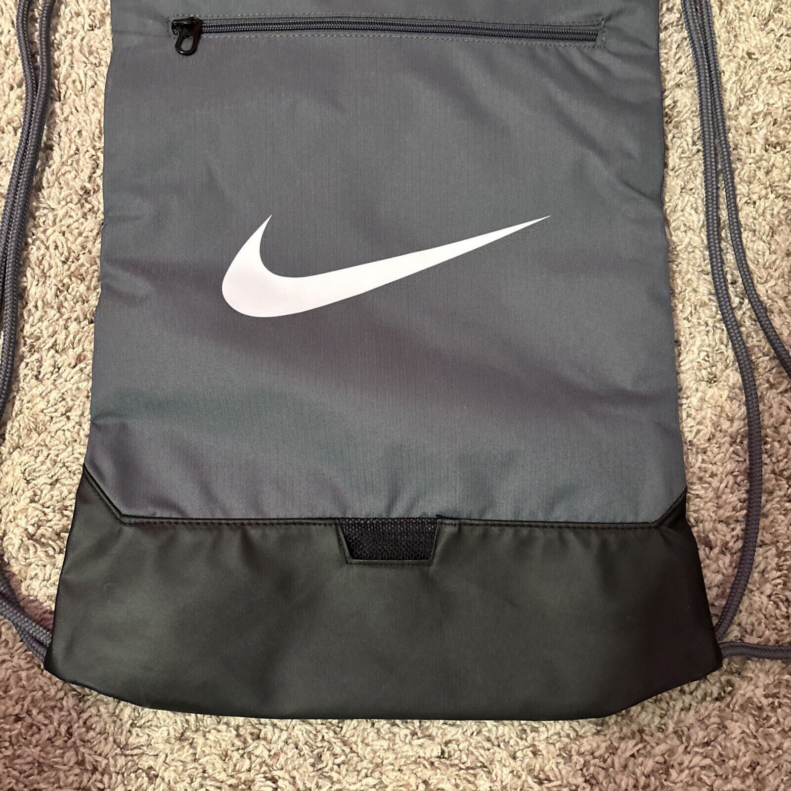 Nike Brasilia 9.5 Drawstring Backpack Bag Training Gym Sack Pack DM3978 410 NWT