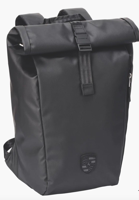 NEW Porsche Cayenne backpack Retail $199 “Race Born” Logo Zipper WAP0350060RCAY