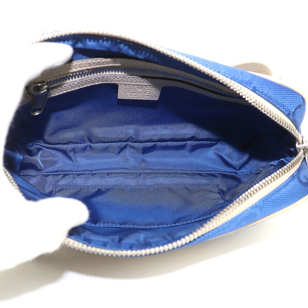Gucci Off The Grid Belt Bag Blue Crossbody Sling Shoulder Bag