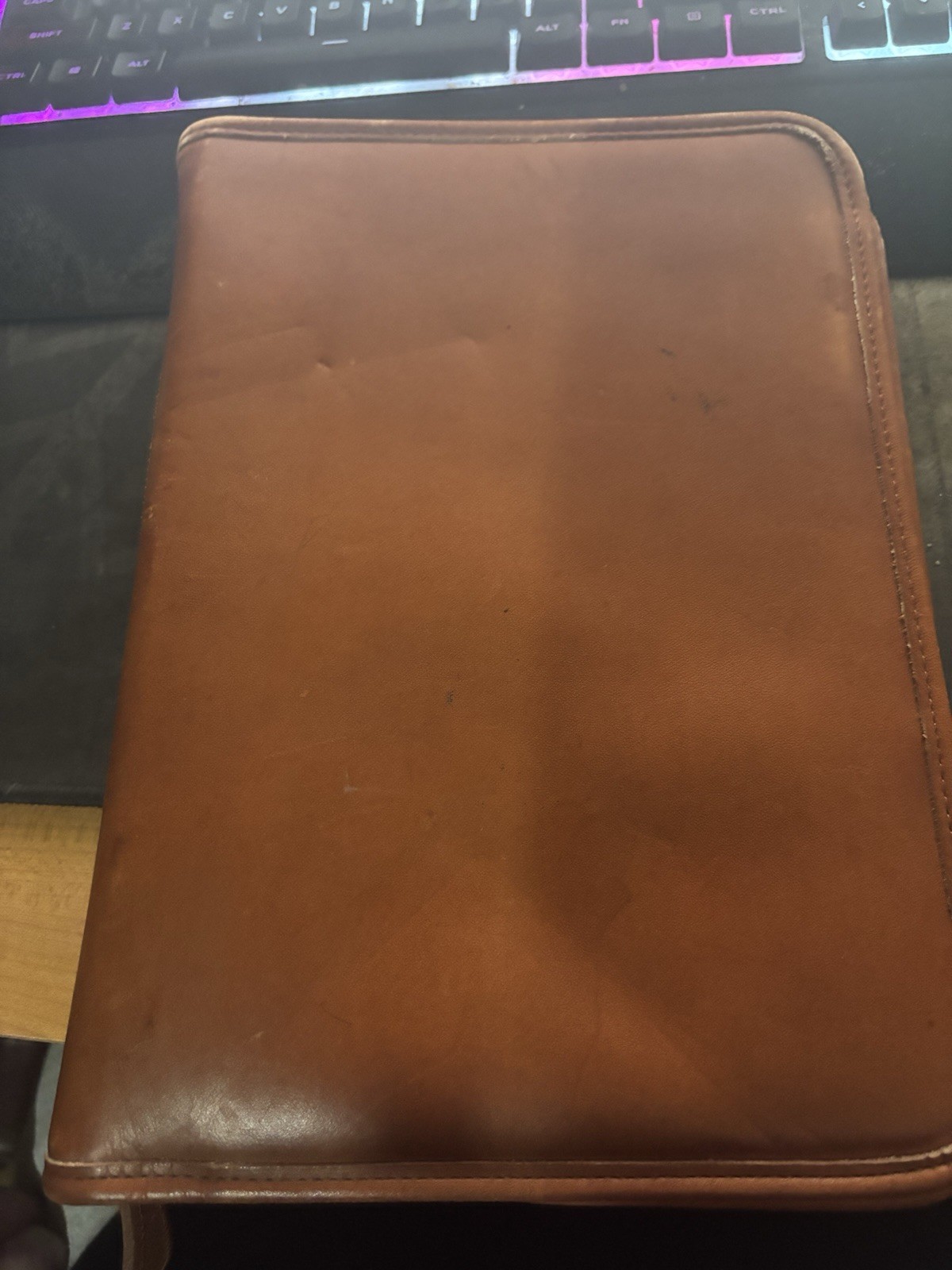Coach Vintage Leather Messenger Bag Briefcase 2001 And Vintage Coach Binder