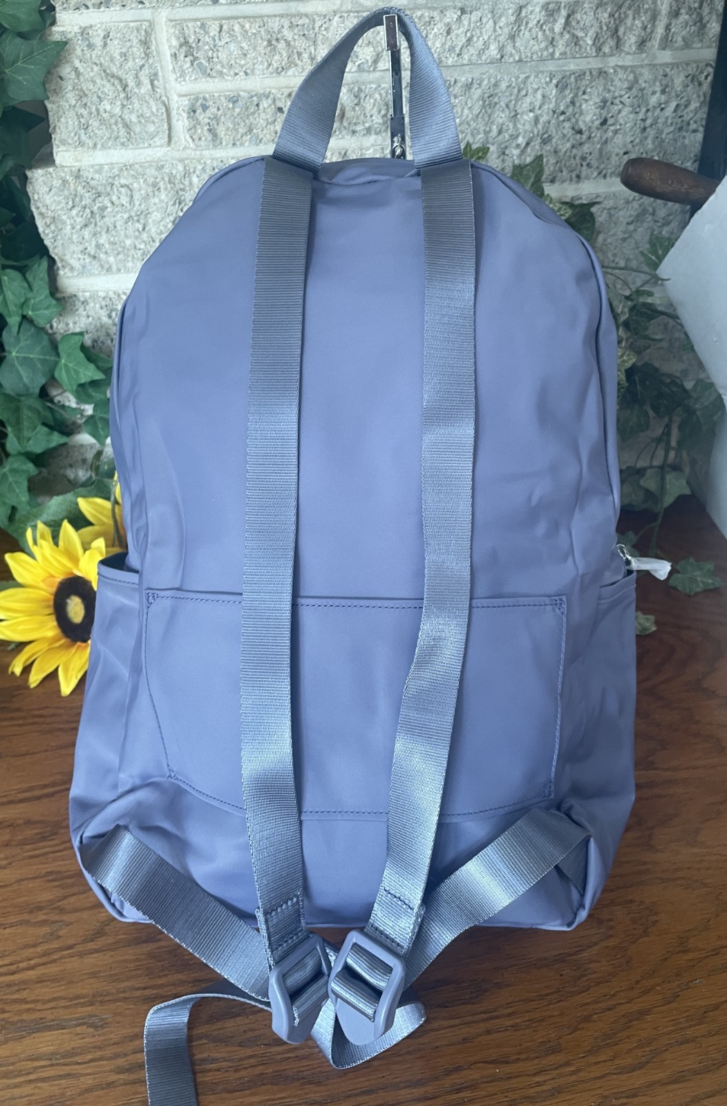 NWT TUMI LAVENDER PACKABLE BACKPACK FOLDABLE SHOULDER LARGE BAG TRAVEL CARRYON