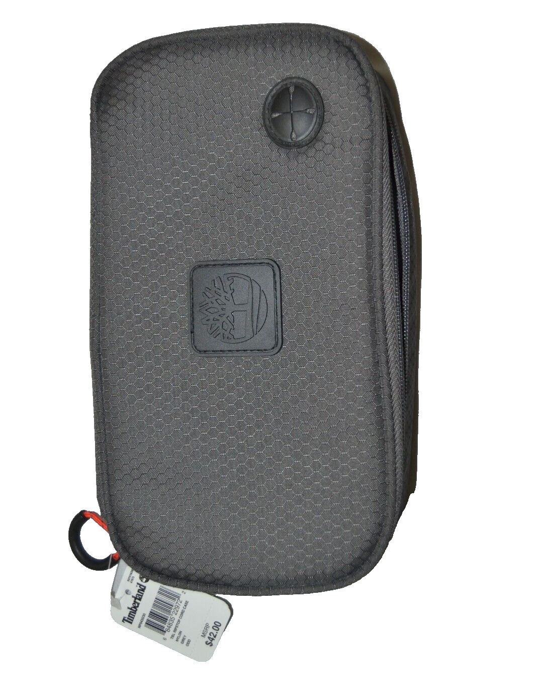 Timberland Men’s Toiletry Ripstop Cord Case Fabric w/Travel Size Bottle NWT READ