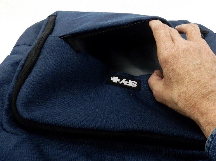 Spy Optic Backpack, Wanderer Sport Pack, 600D Polyester, Navy Color, #SP4109