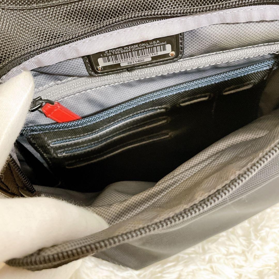 Excellent condition TUMI ALPHA2 briefcase black 2WAY