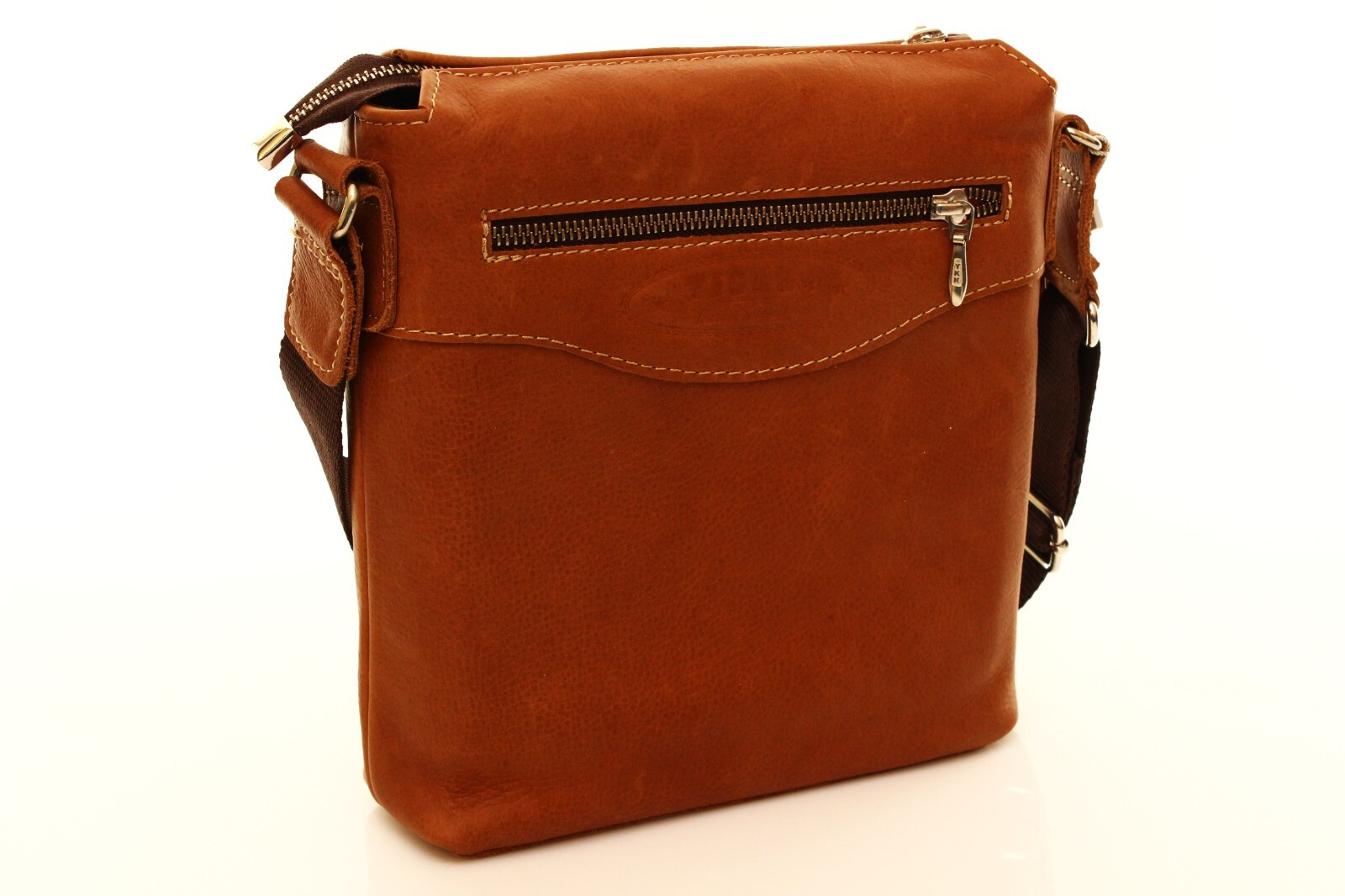 Crossbody Bag for Men – Quality Genuine Cowhide Leather Shoulder Purse Satchel B