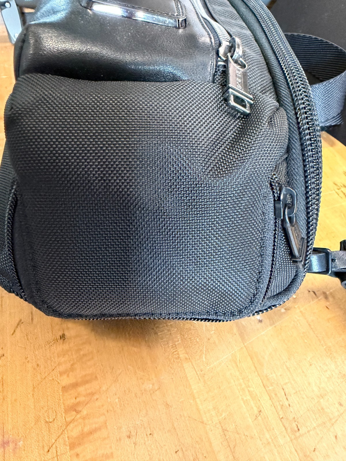 Tumi Alpha Bravo Kelley Chest Pack Sling Bag Black