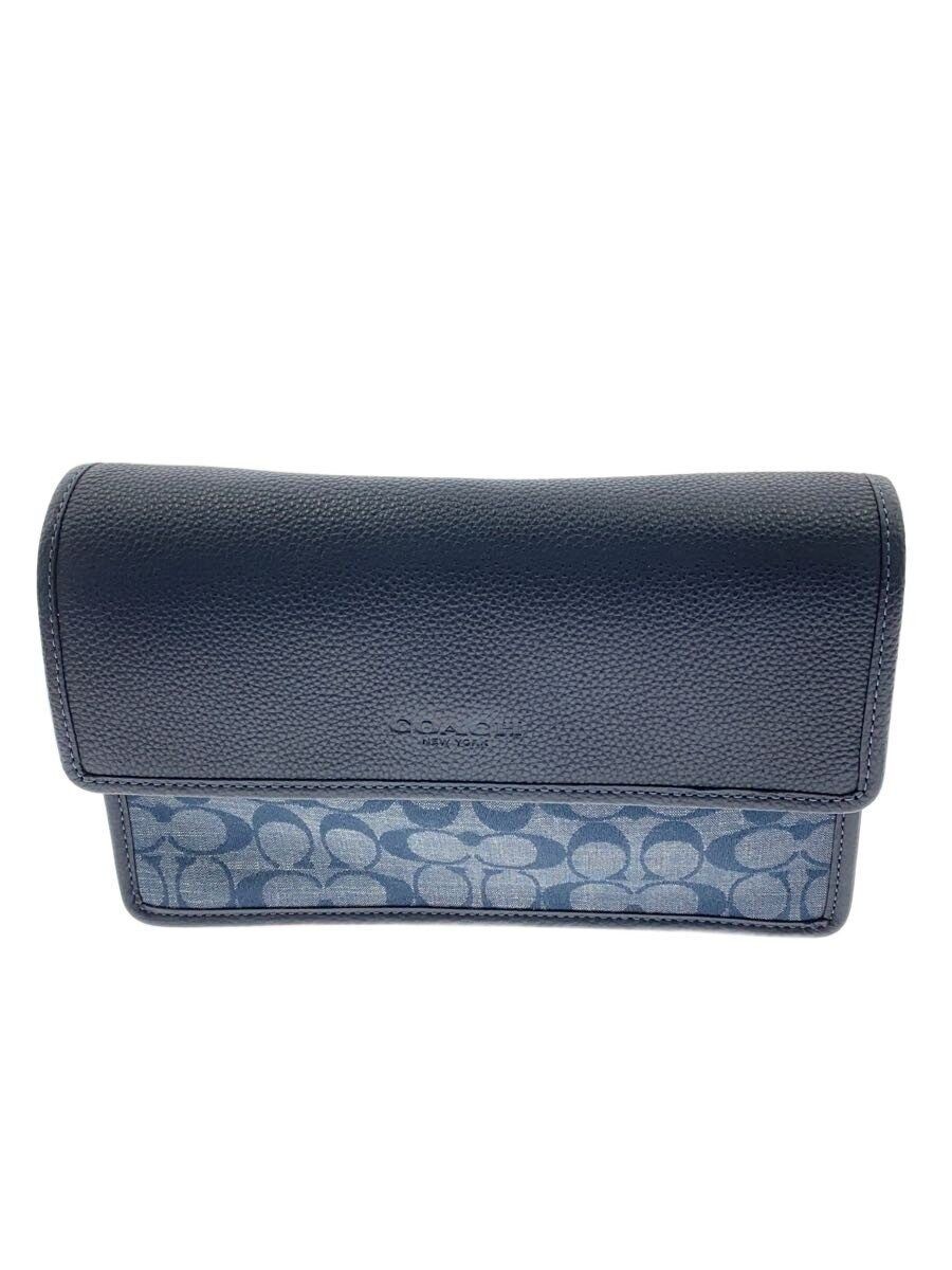 Coach Shoulder Bag Blu Total Pattern M2144-C6583 Used