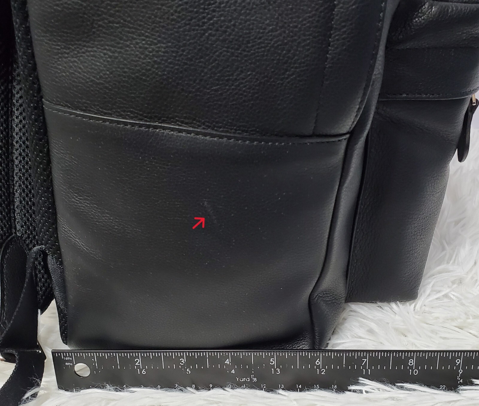 Coach Charles Black Pebbled Leather Laptop Backpack Work Travel NWT $550 F24650