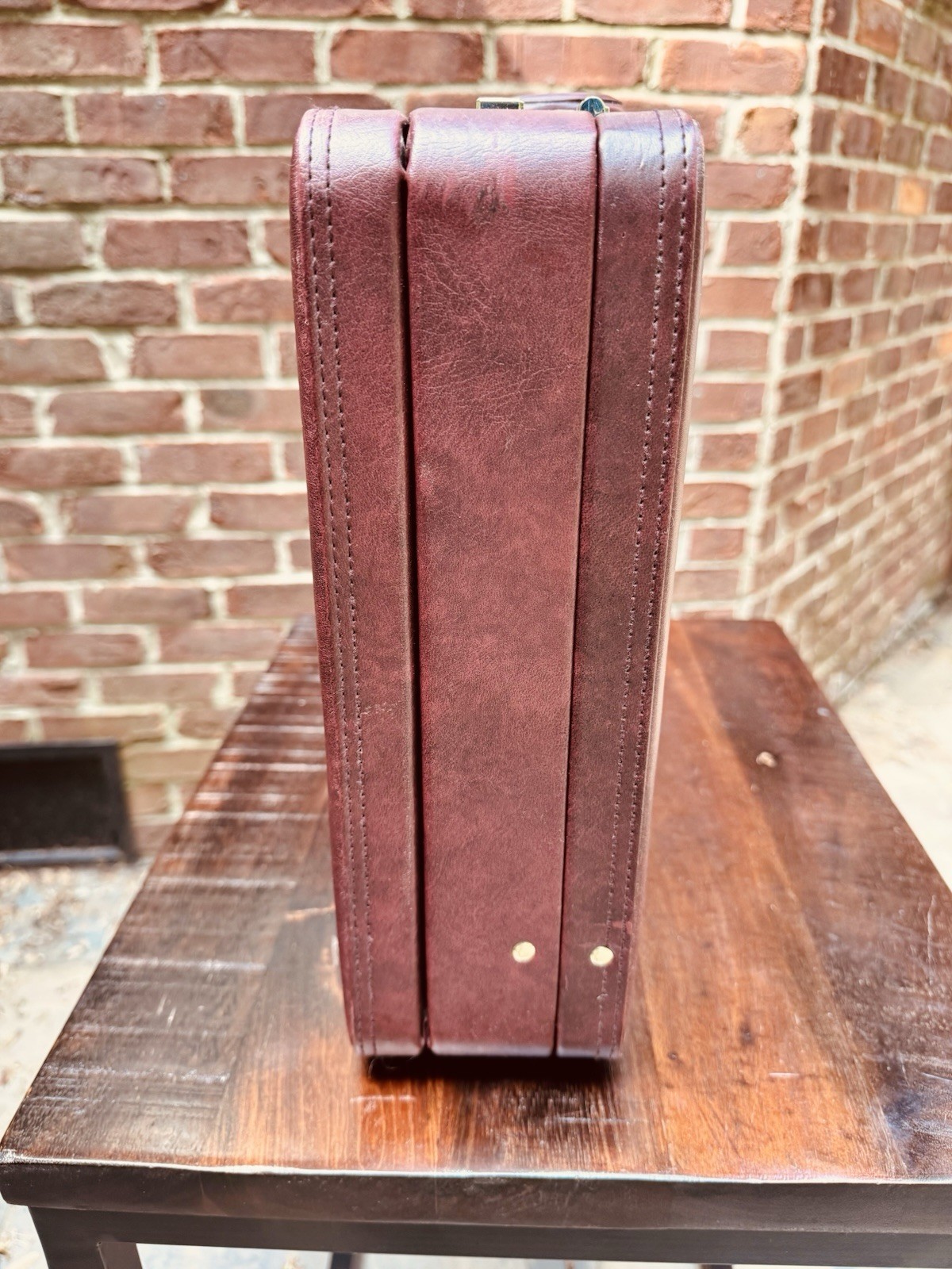 Johnston & Murphy Briefcase – Leather (Hard side to Protect Documents & Laptop)