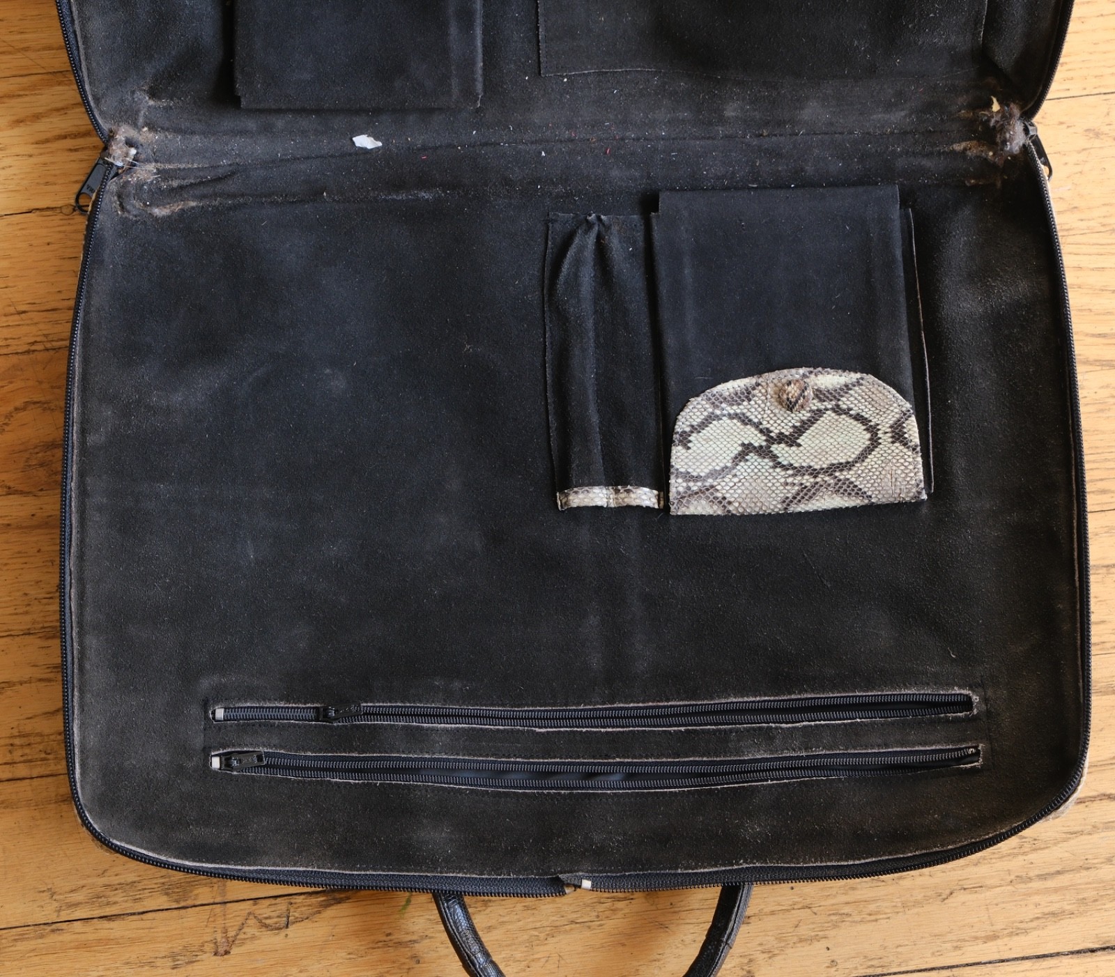 Custom Made Snake Skin Briefcase