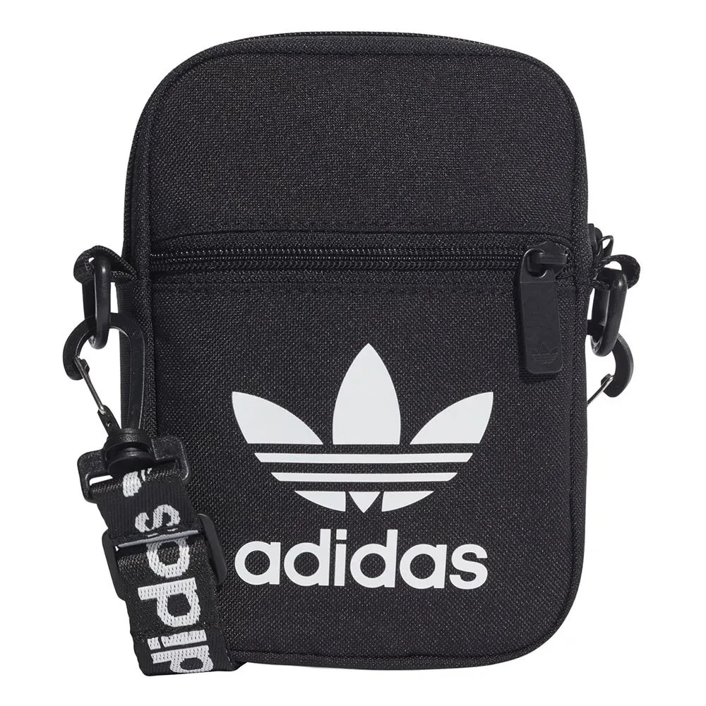 Adidas Original Festival Crossbody Bag Black Adjustable Strap NWT