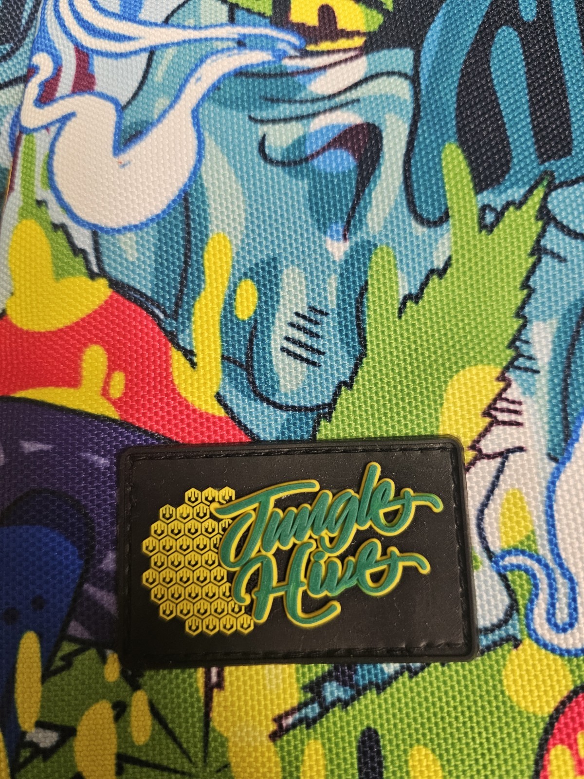 NEW JUNGLE HIVE Smell Proof Backpack – Stoner Art Design