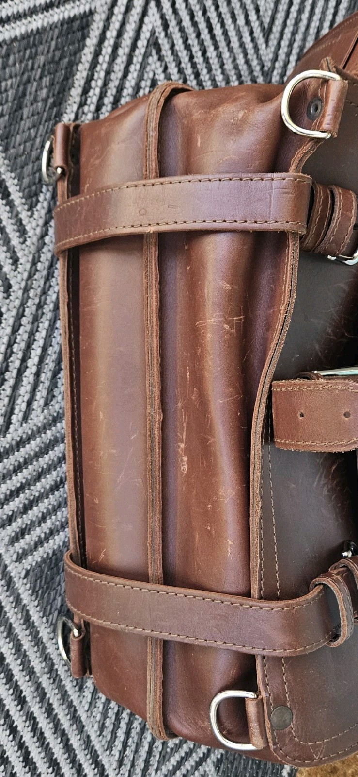 Nice Original Saddleback Leather Co. Briefcase 16x12x9 Beautiful Men’s Carry Bag