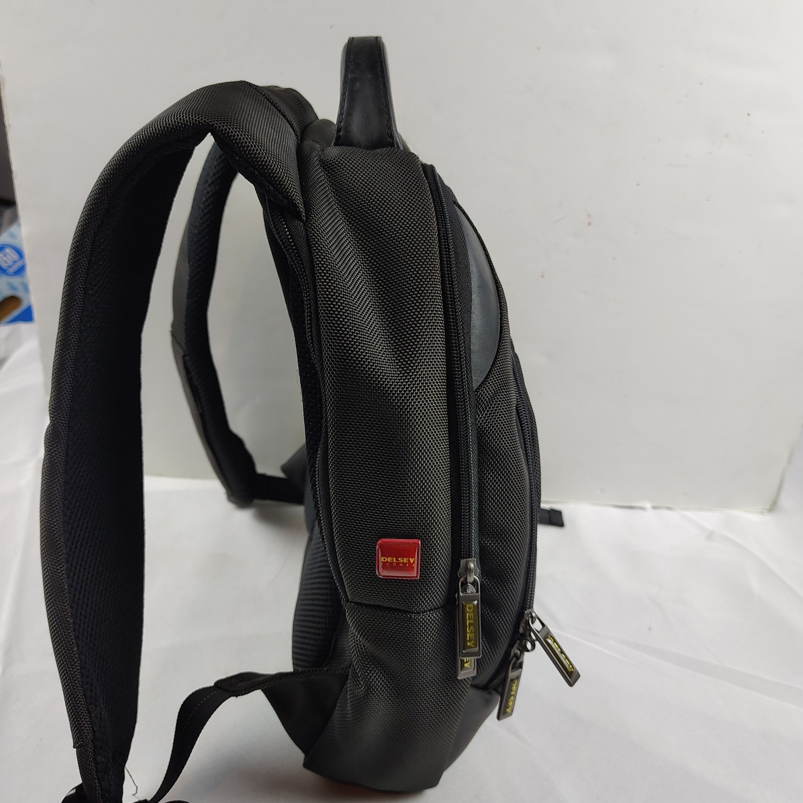 Delsey Paris Icones Quarterback Plus 2 Compartment Laptop Backpack ~14″x12″x6″