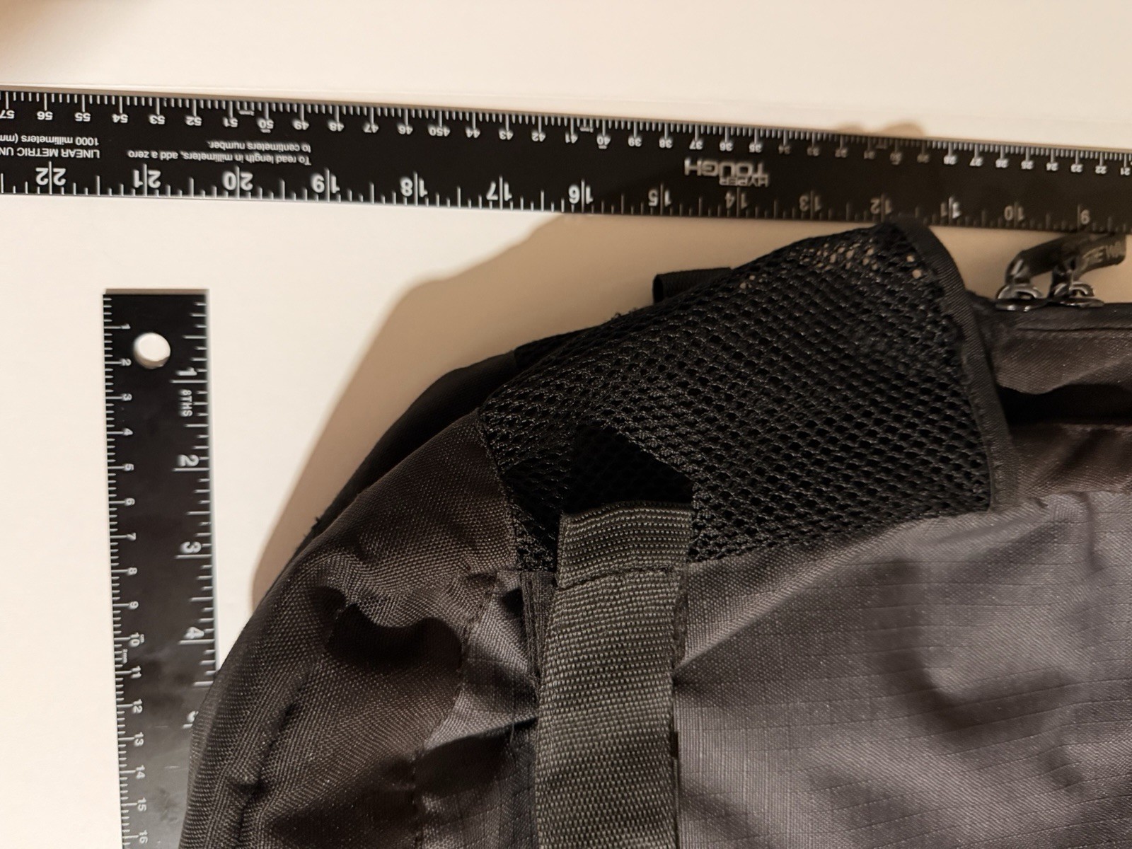 VANS Black Men’s Backpack Zip Buckle Closure Shoulder Strap Outer Pockets