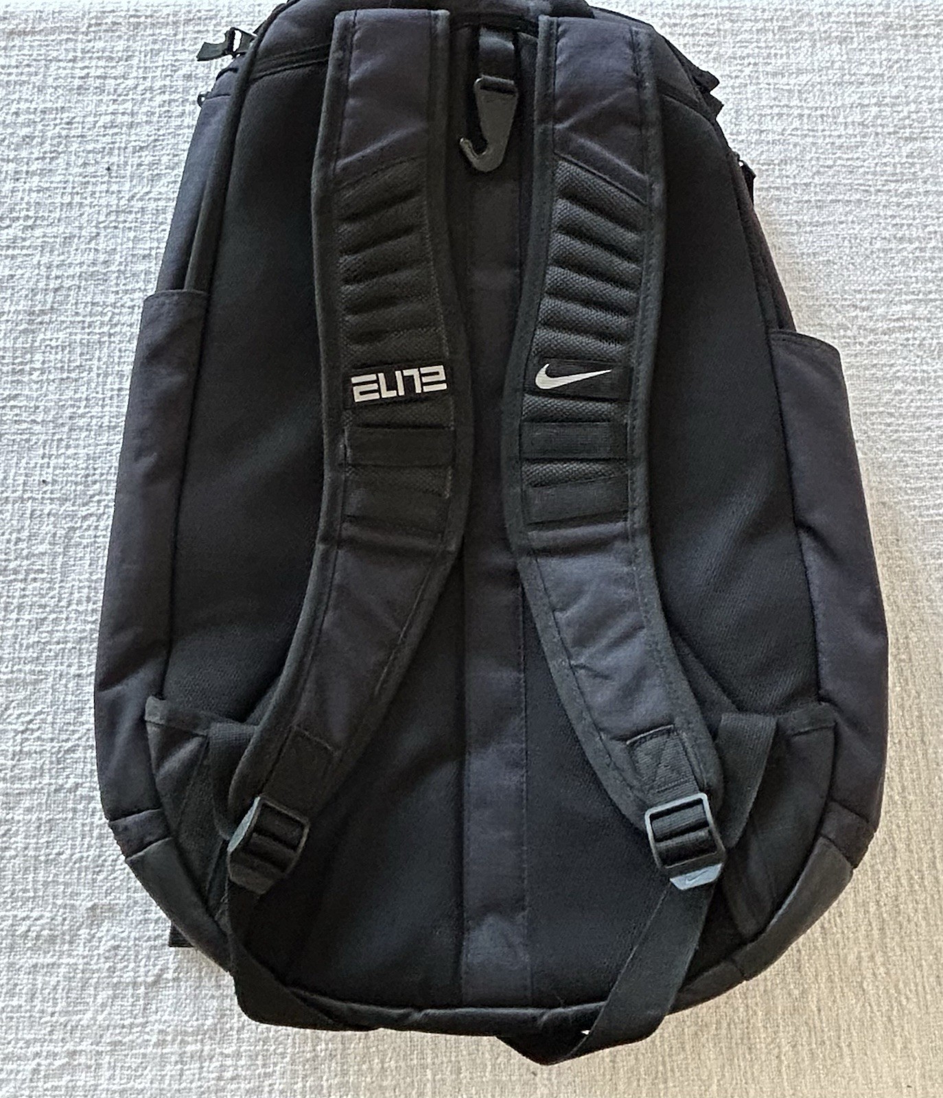 Nike Hoop Elite Pro Basketball Backpack Black Gray Padded