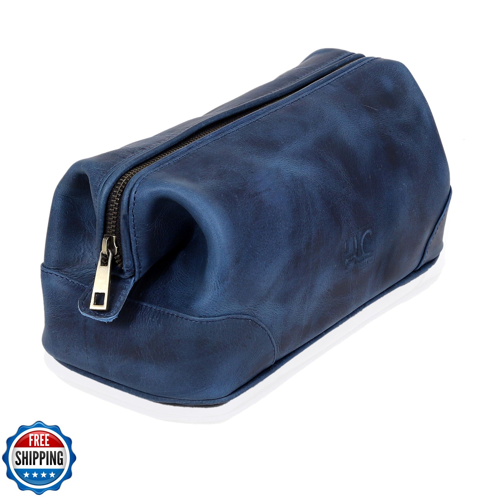 HLC Leather Toiletry Bag for Men – Best Gift for Men – Premium Genuine Leathe