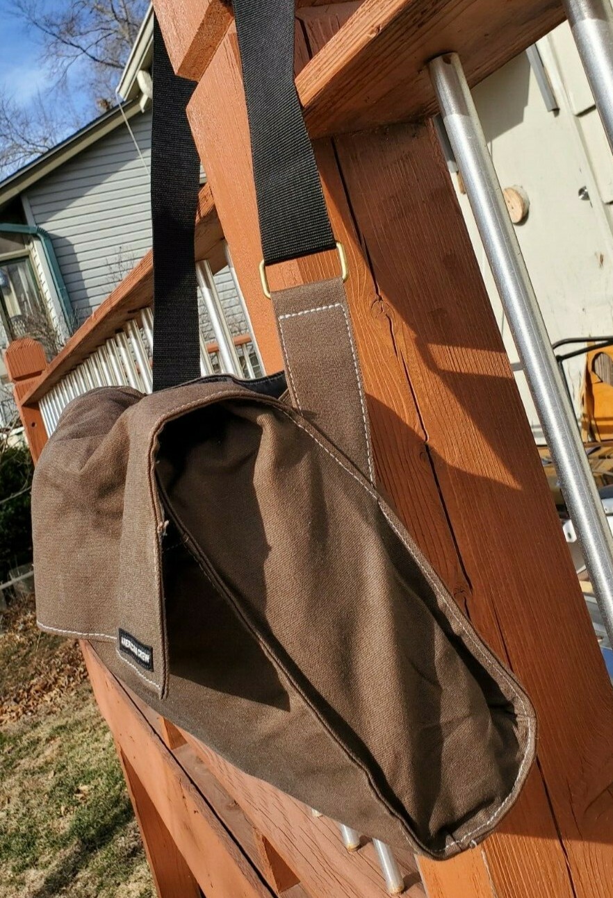 American Crew Messenger Courier Crossbody Bag