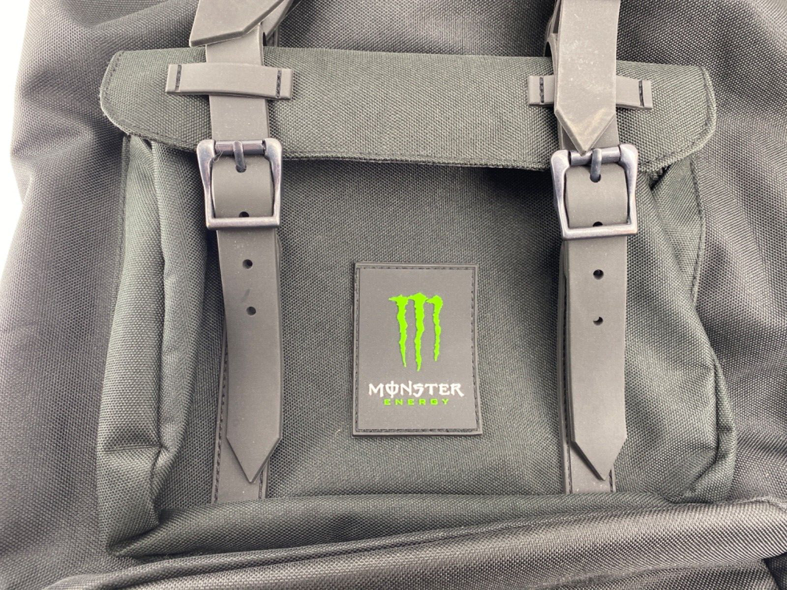 Monster Energy PROMO Backpack Padded LapTop Compartment Magnetic Straps 20”x16”