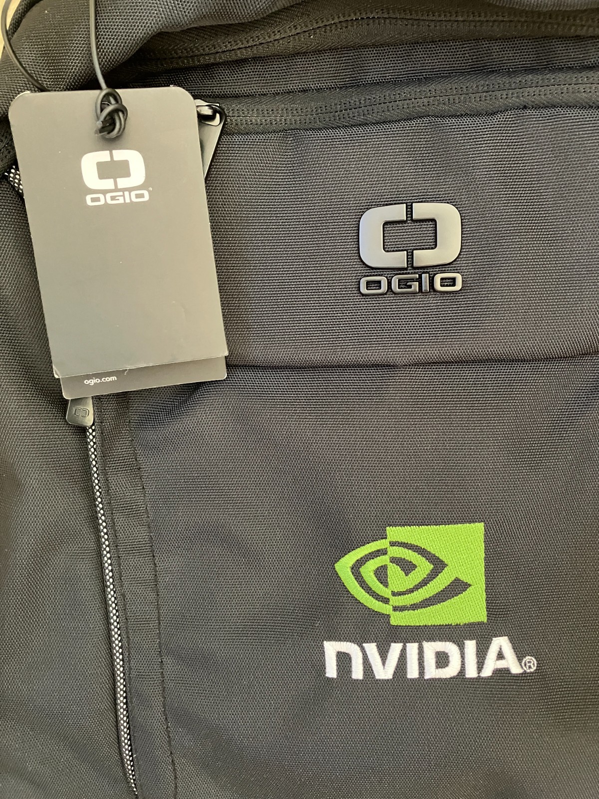 NVIDIA Logo Backpack Employee Exclusive OGIO Brand 17 inch Laptop Bag Black