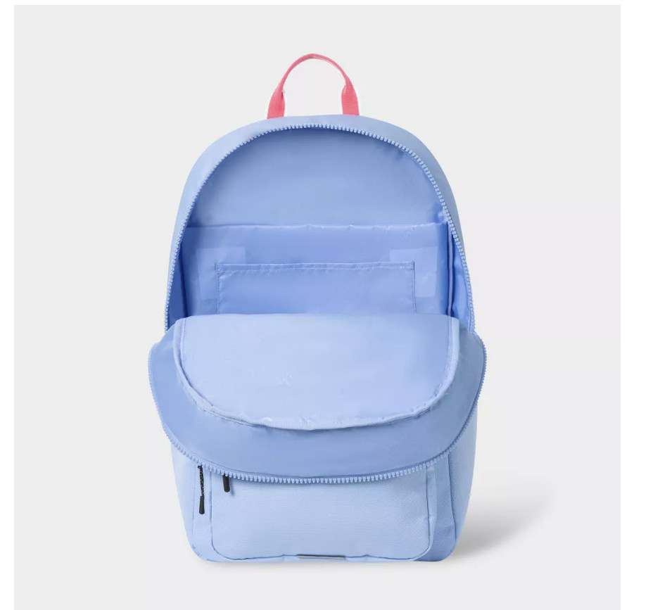 Champion Estate Backpack – Light Blue – Padded 15″ Laptop Sleeve