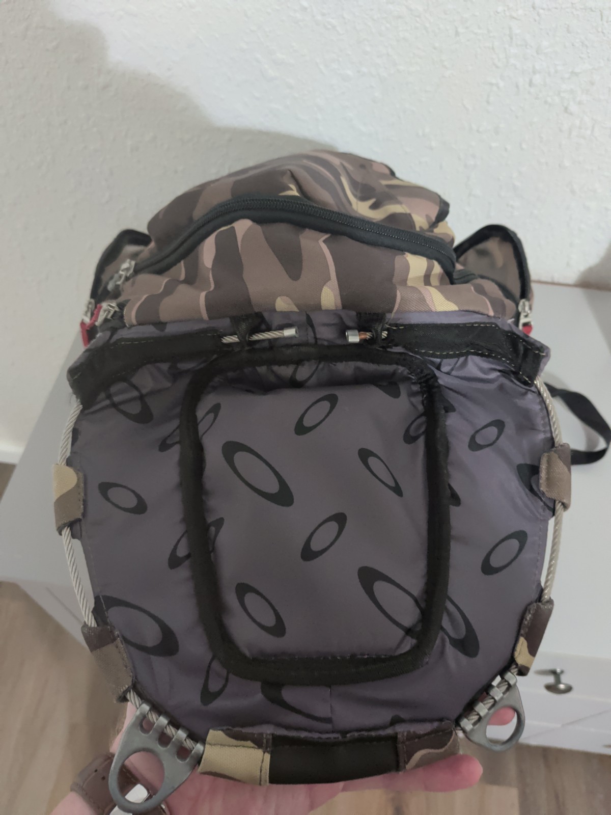 RARE OAKLEY KITCHEN SINK BACKPACK HERB CAMO 34L Tactical Field Gear Day Pack Bag