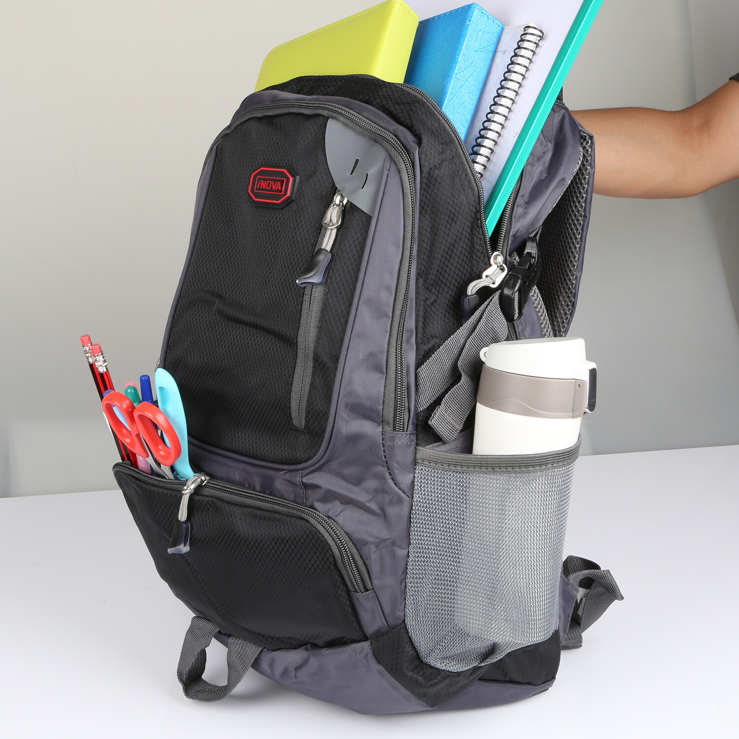 35L Outdoor Straps Backpack Shoulder Bag For Sports Travel School Camping Hiking