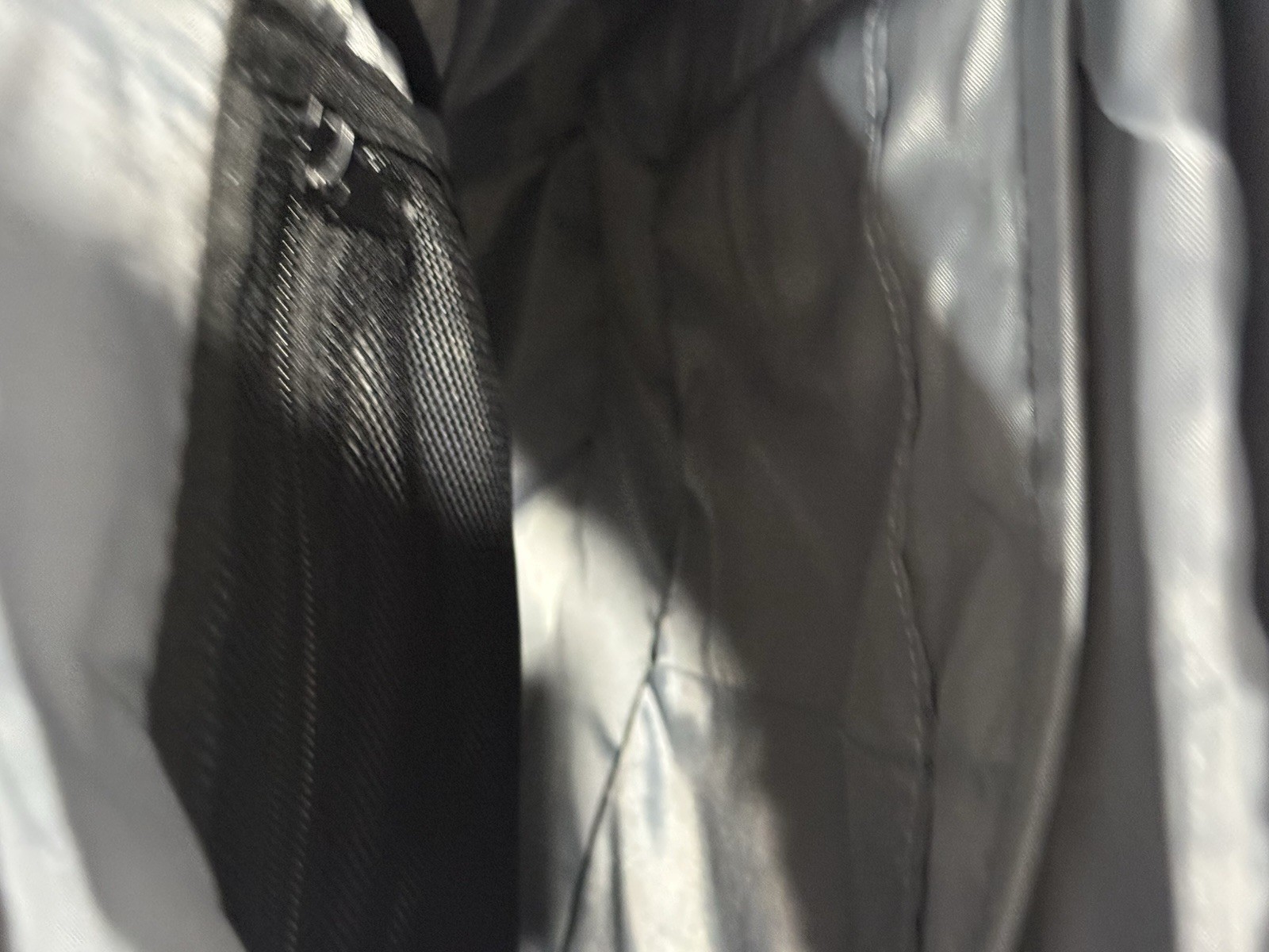 Origaudio Microsoft Computer Top Loader Buckle Flap Backpack Book Bag Gray NWOT