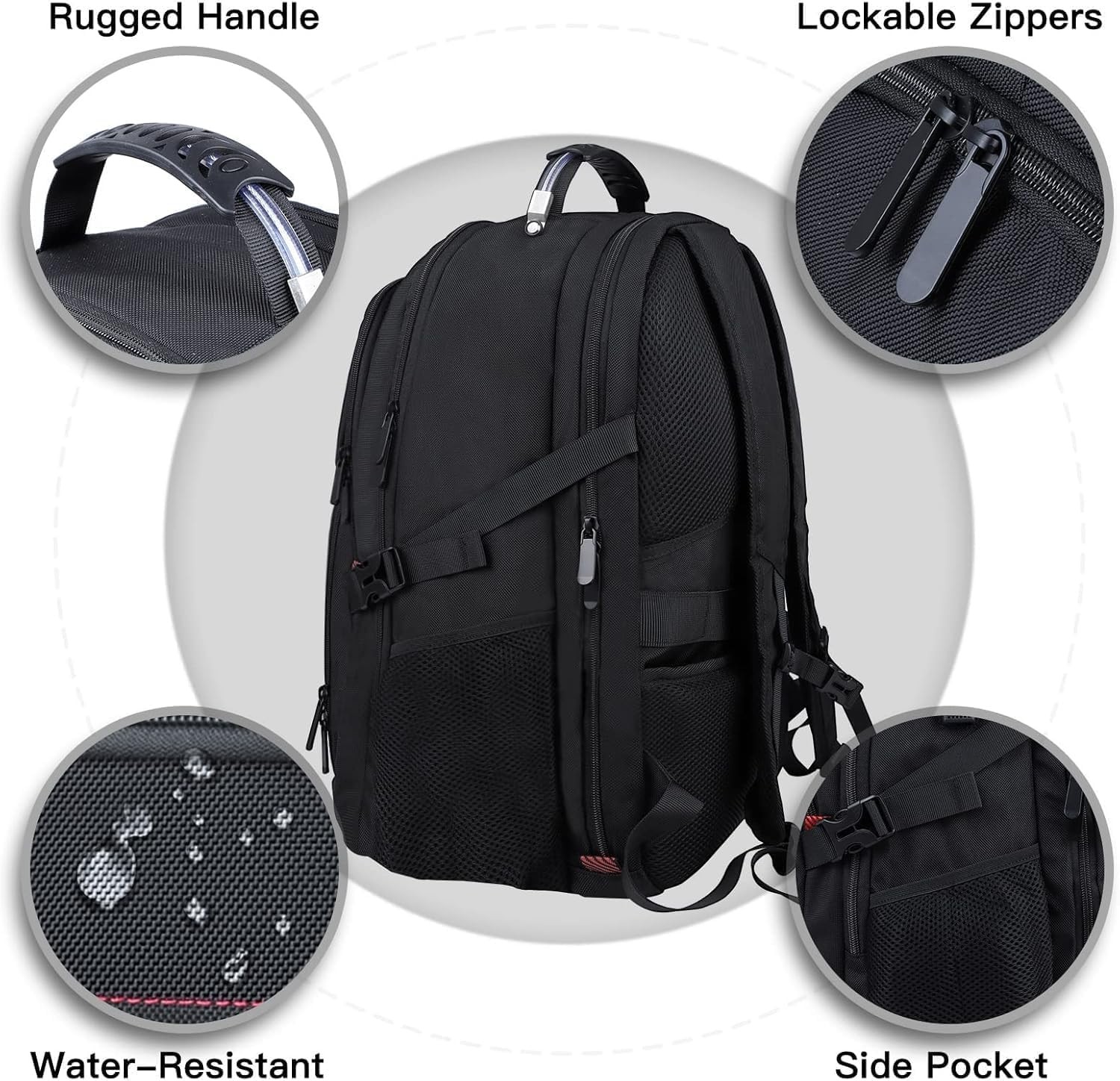 ANTERK Extra Large Travel Laptop Backpack, 17.3 Inch Carry on Backpack for Me…